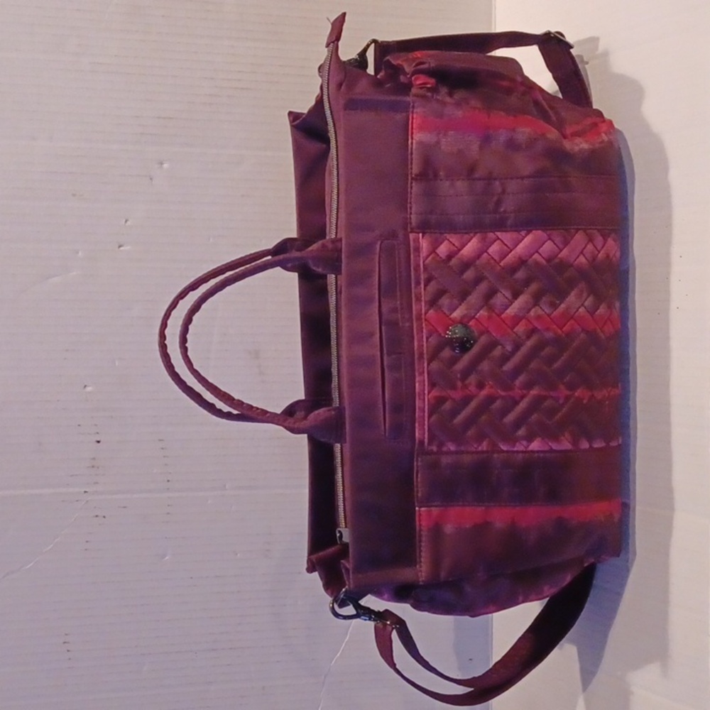 Lug Burgundy Handbag